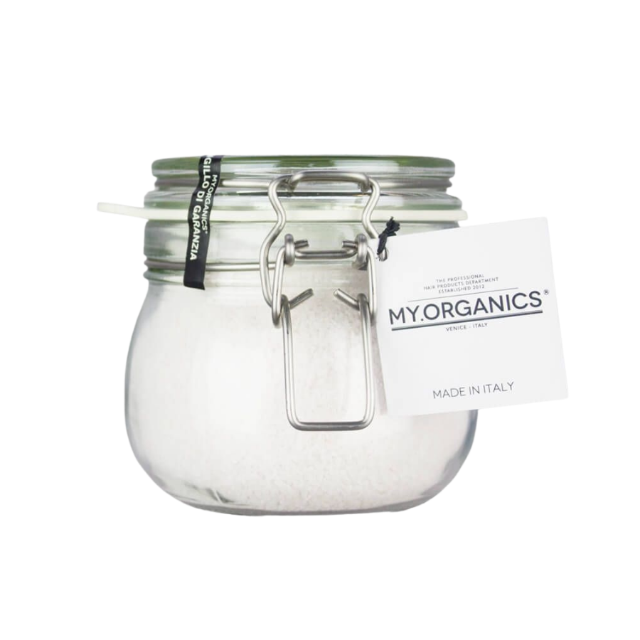 MY 頭皮敏感舒緩磨砂 MY Organics dead sea salt rosemary basil 500g