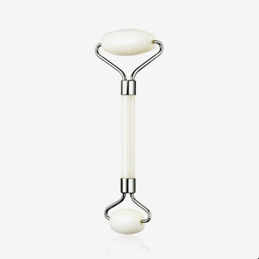 LB 白玉穴位按摩棒 1件裝 Natural Jade Stone Face Roller 1pcs