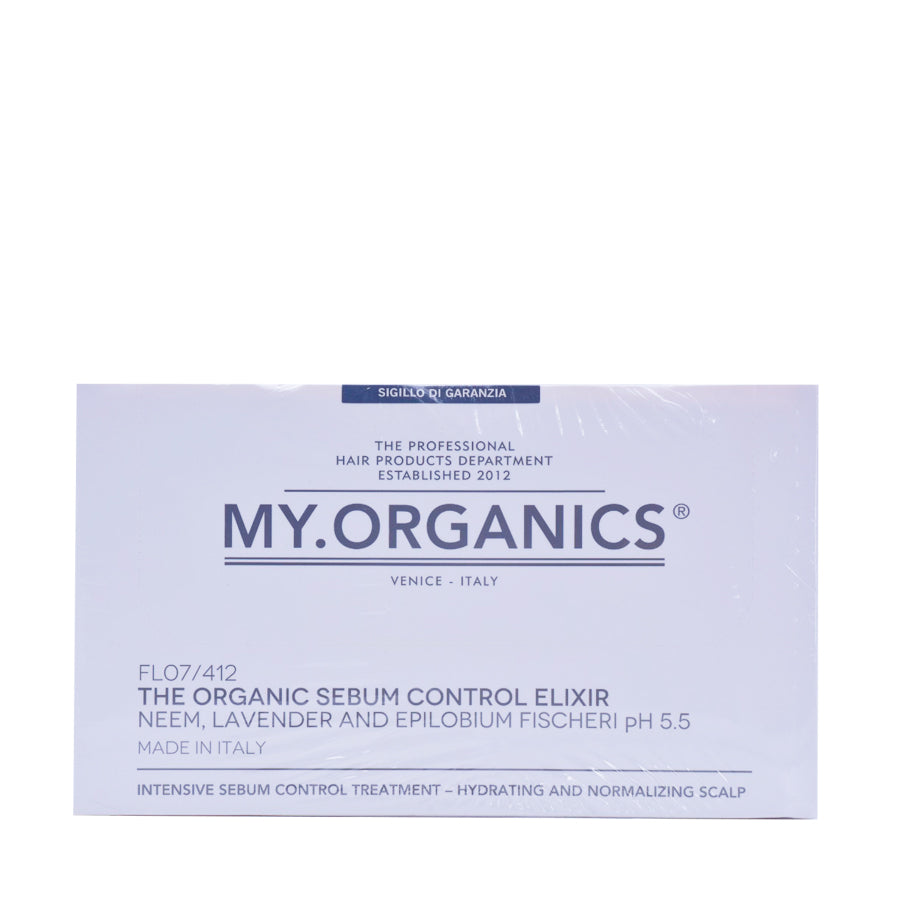 MY 頭皮控油注水有機療程  The organic Sebum Control Elixir 12 Vials + sh 100ml